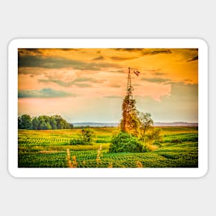 Country Windmill 3 Sticker